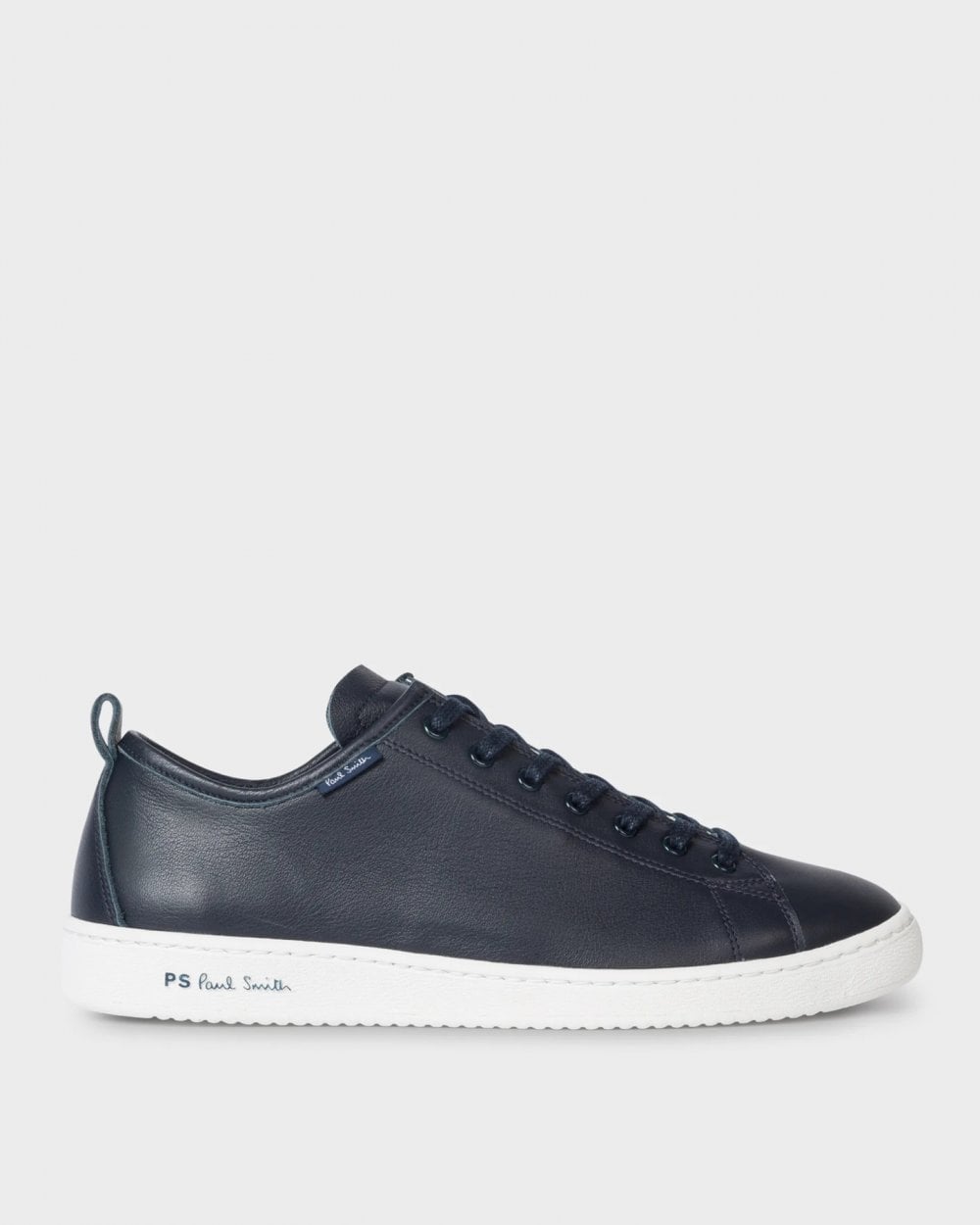 Paul Smith Miyata Mens Calf Leather Trainers - 49 Very Dark Navy