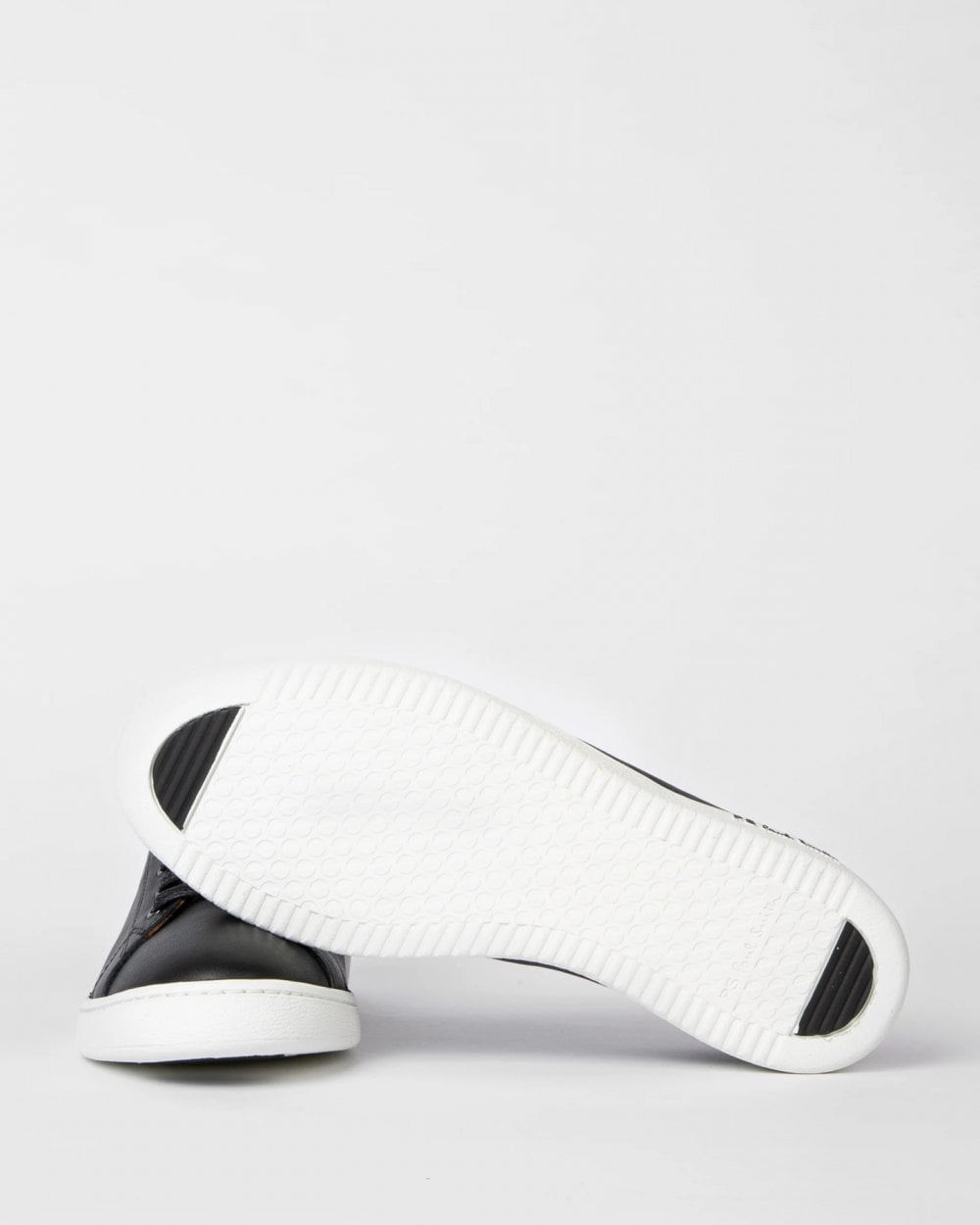 Paul Smith Miyata Mens Calf Leather Trainers - 79 Black/White