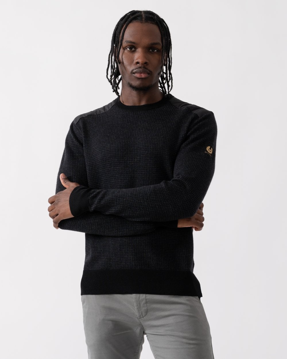 Belstaff Kerrigan Mens Crew Neck Jumper