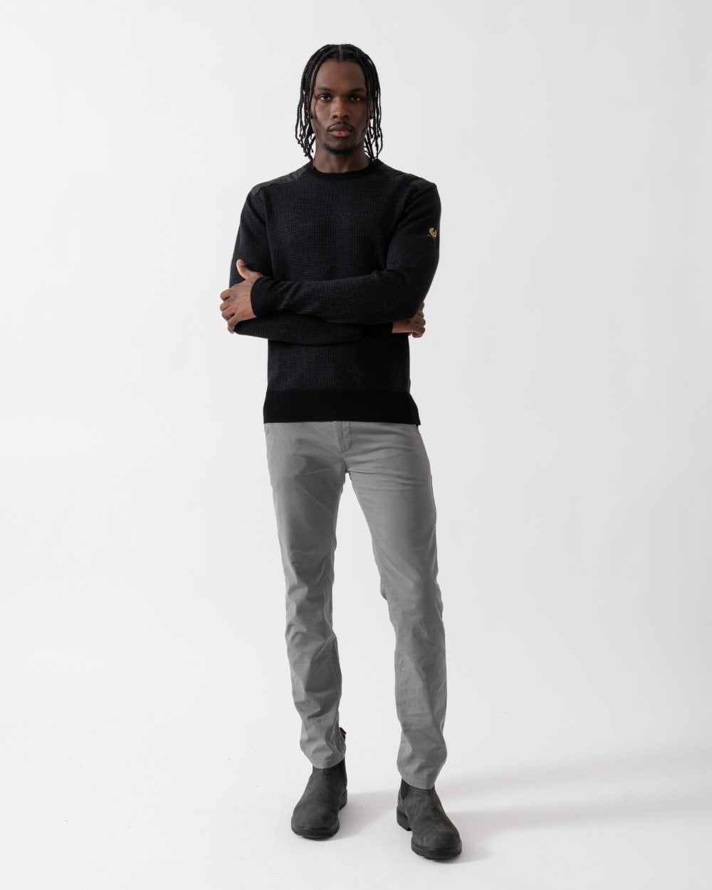 Belstaff Belstaff Kerrigan Mens Crew Neck Jumper