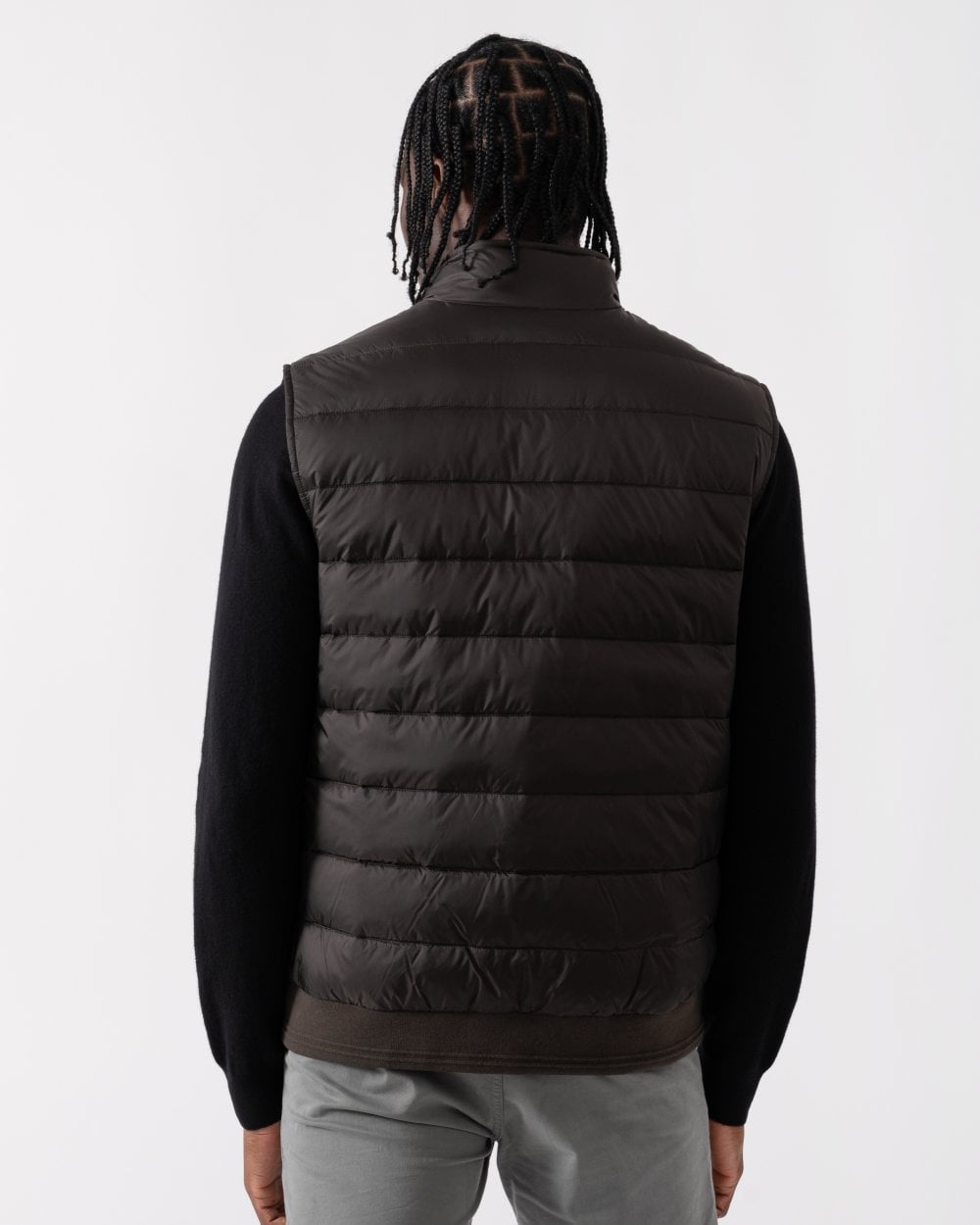 Belstaff Mens Lightweight Down Circuit Gilet - Burnt Oak