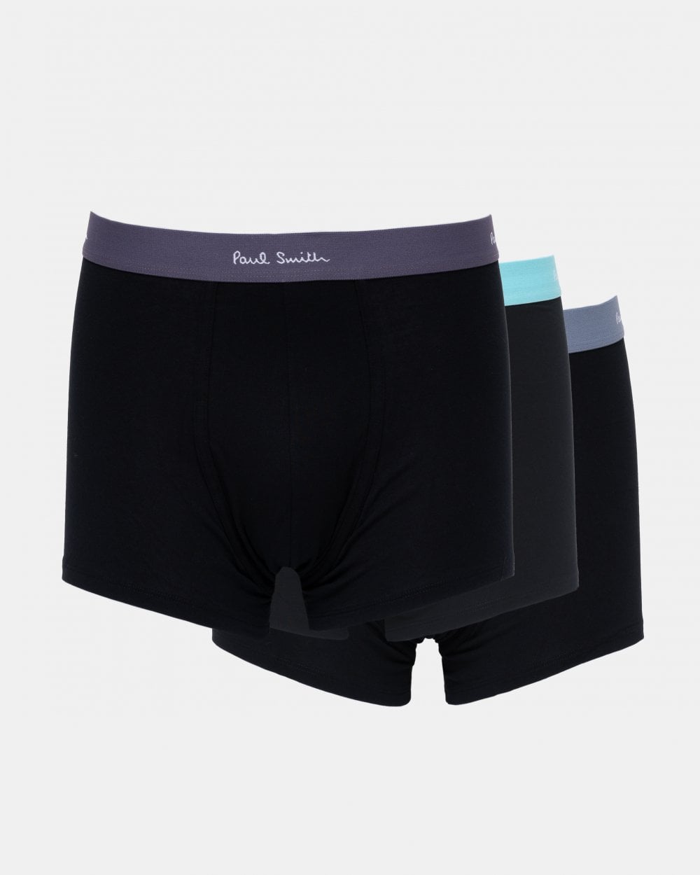Paul Smith Paul Smith Mens 3-Pack Signature Wasitband Trunks M1A-914-M3PK39