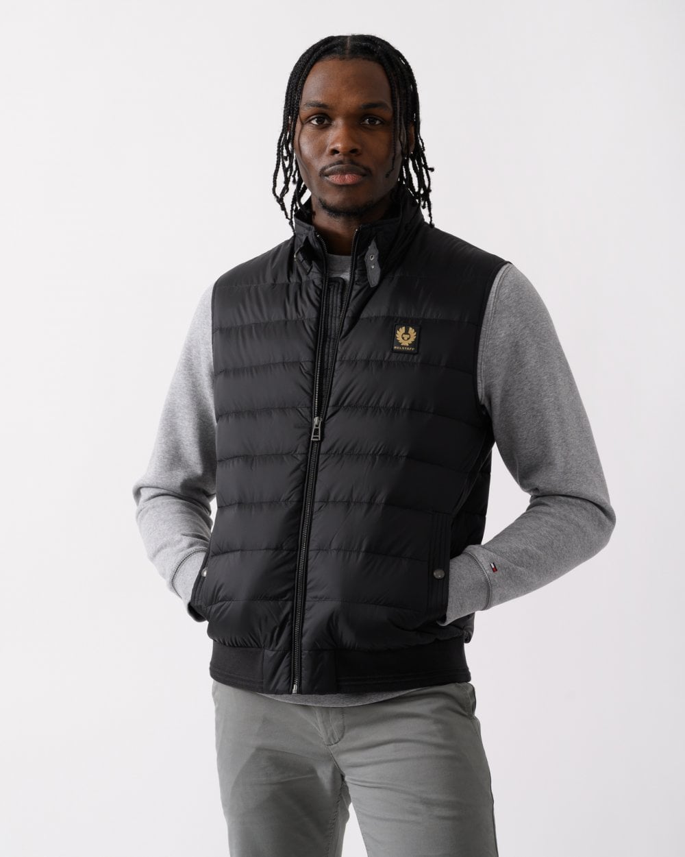 Belstaff Mens Circuit Gilet - Black