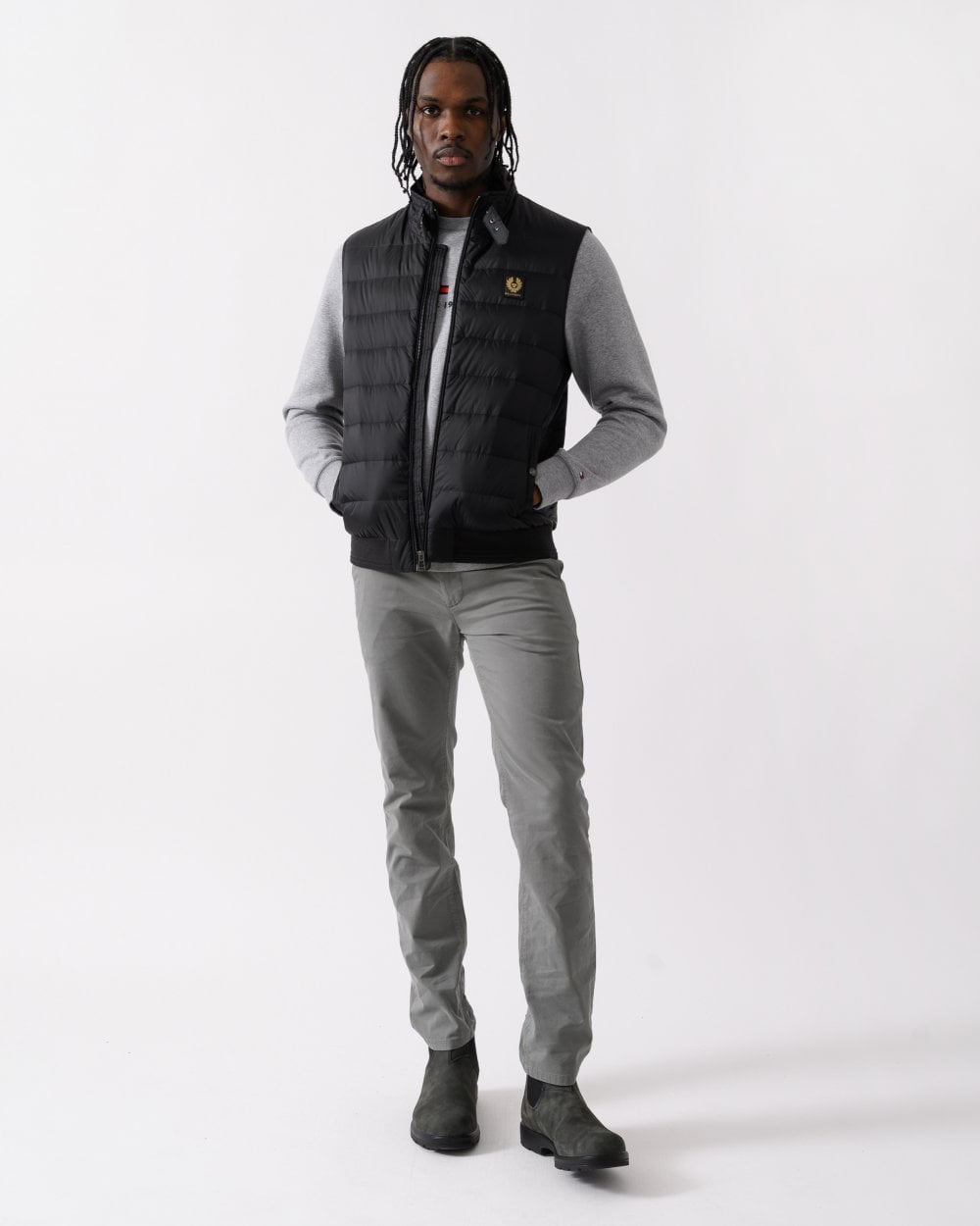 Belstaff Mens Circuit Gilet - Black