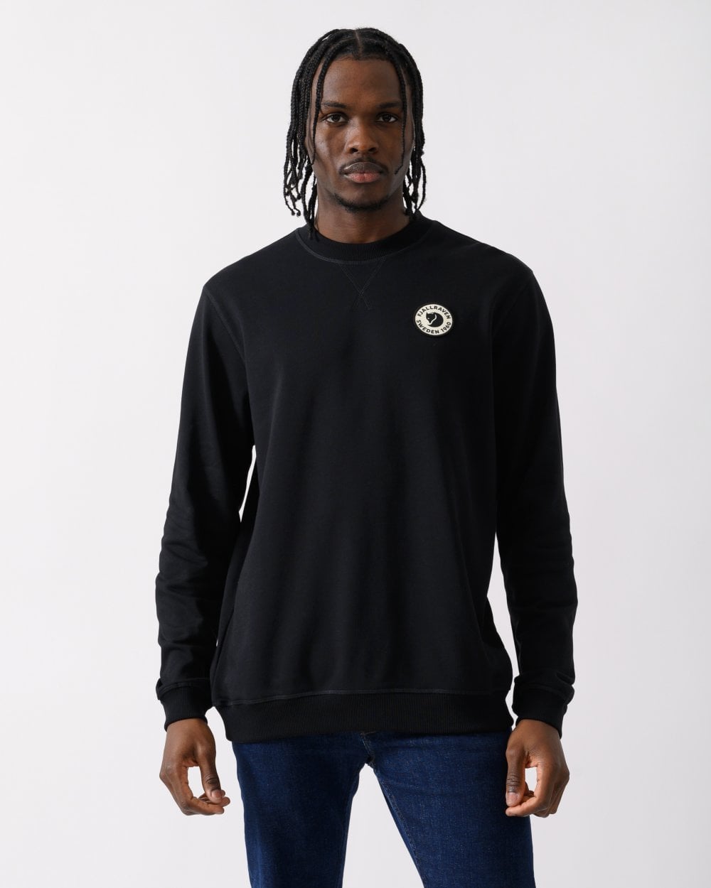 Fjallraven 1960 Logo Badge Mens Sweatshirt