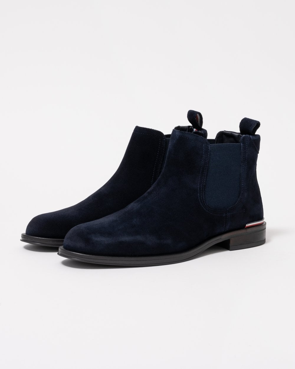 Tommy Hilfiger Core RWB Hilfiger Mens Suede Chelsea Boots