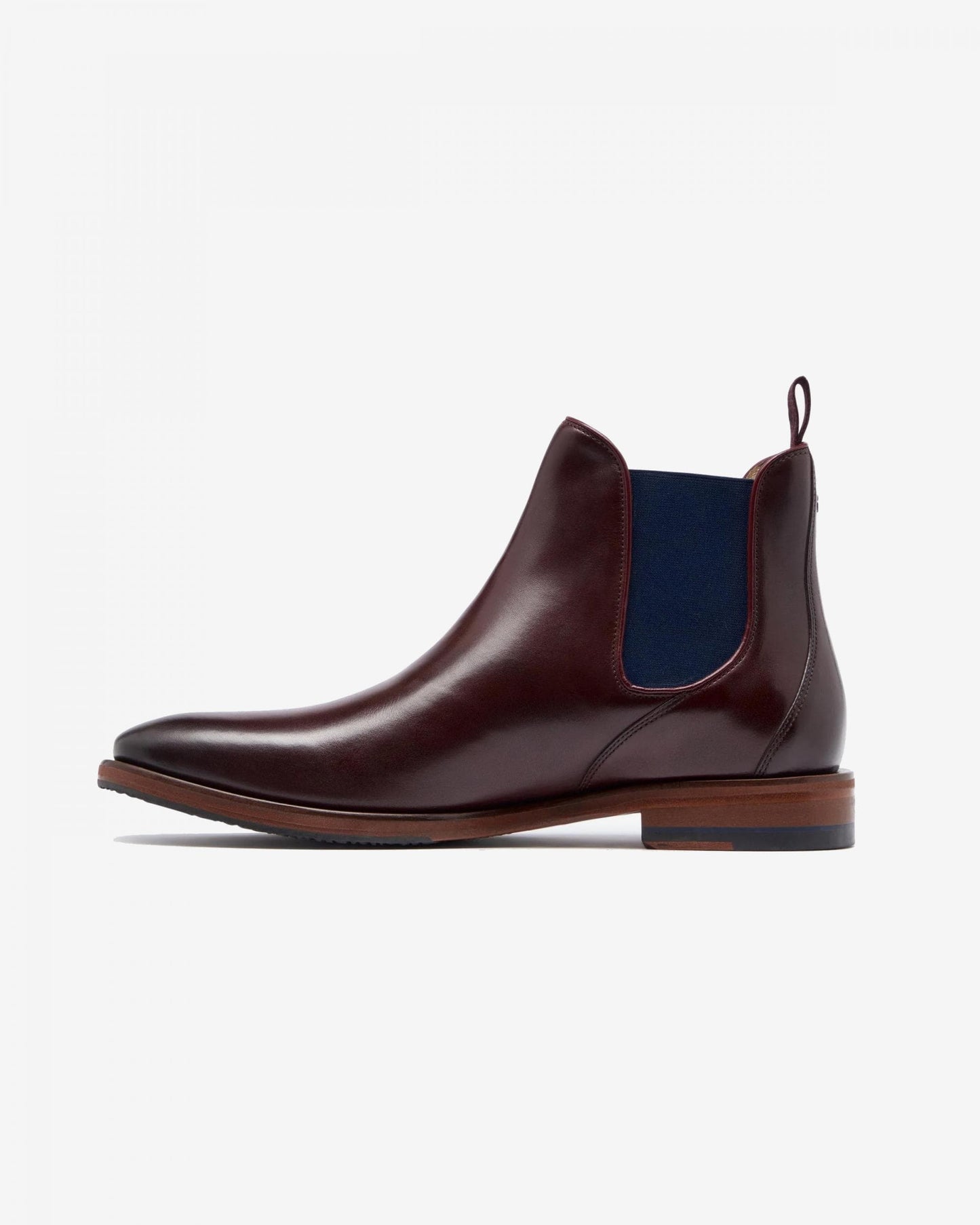 Oliver Sweeney Andante Leather Mens Chelsea Boots - Burgundy