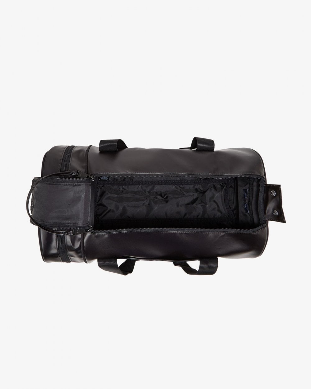 Fred Perry NOS Classic Barrel Bag - Black/Gold 774