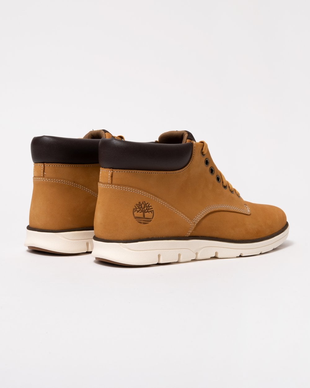 Timberland Bradstreet Leather Mens Chukka Boot - Wheat Nubuck