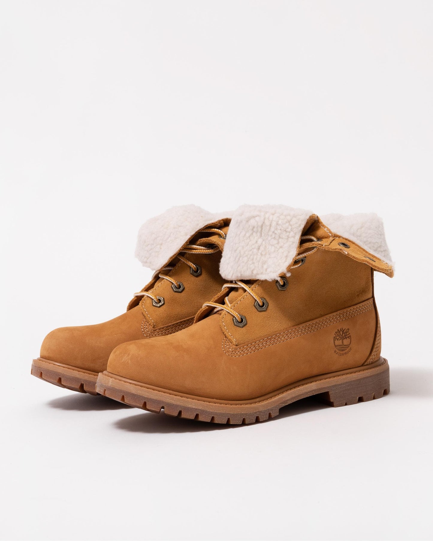 Timberland TBL Authentics Mid Womens Warm Lined Waterproof Boots - Wheat