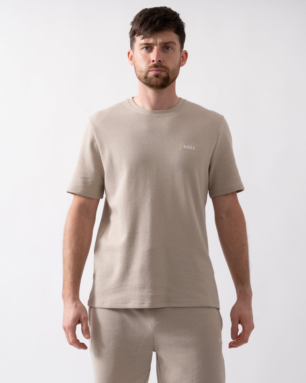 BOSS Orange Waffle Mens Pyjama T-Shirt