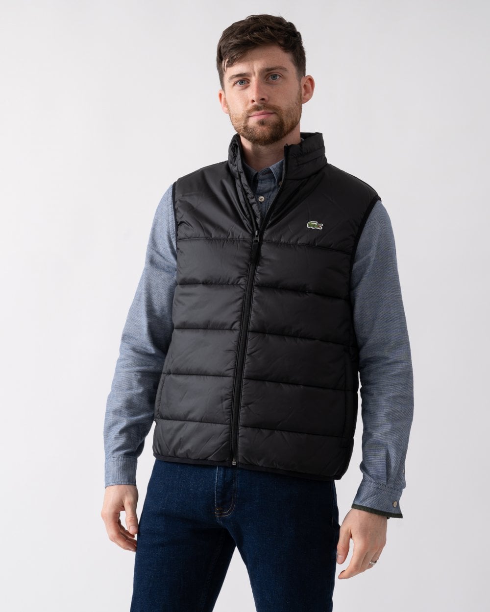 Lacoste Lacoste Mens Hooded Gilet