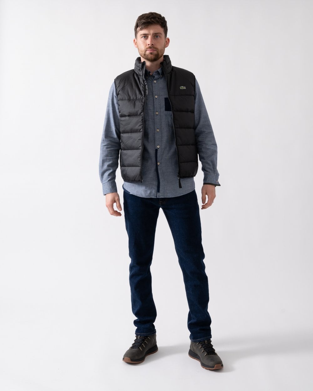 Lacoste Lacoste Mens Hooded Gilet