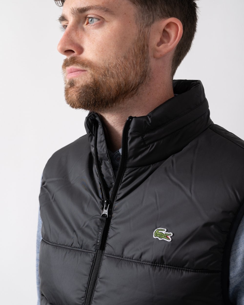 Lacoste Lacoste Mens Hooded Gilet