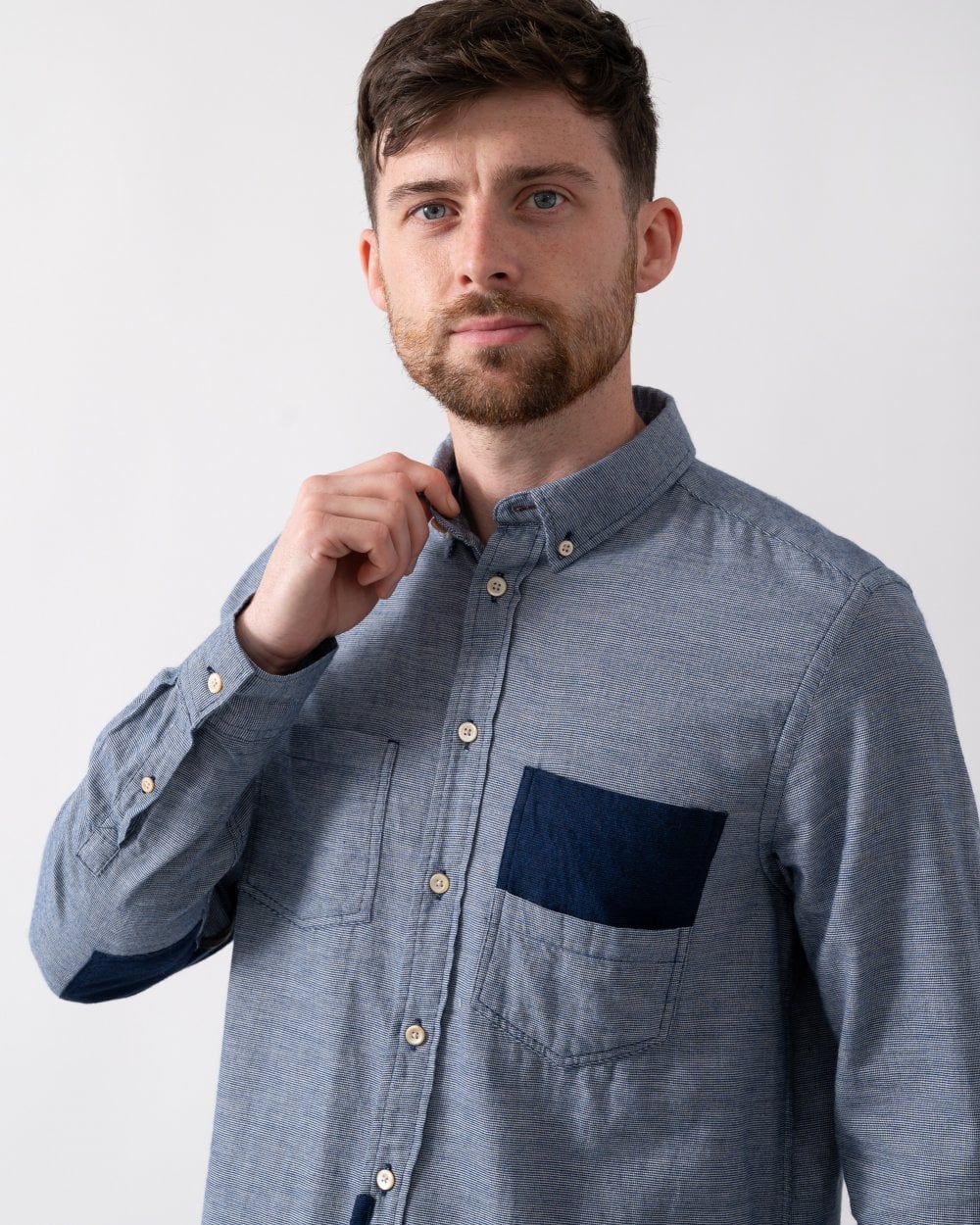 Paul Smith PS Paul Smith Mens Long Sleeve Regular Fit Shirt M2R-159Z-N22219