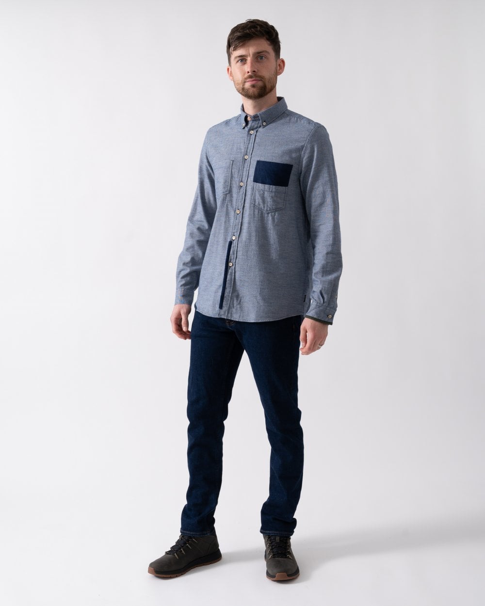 Paul Smith PS Paul Smith Mens Long Sleeve Regular Fit Shirt M2R-159Z-N22219