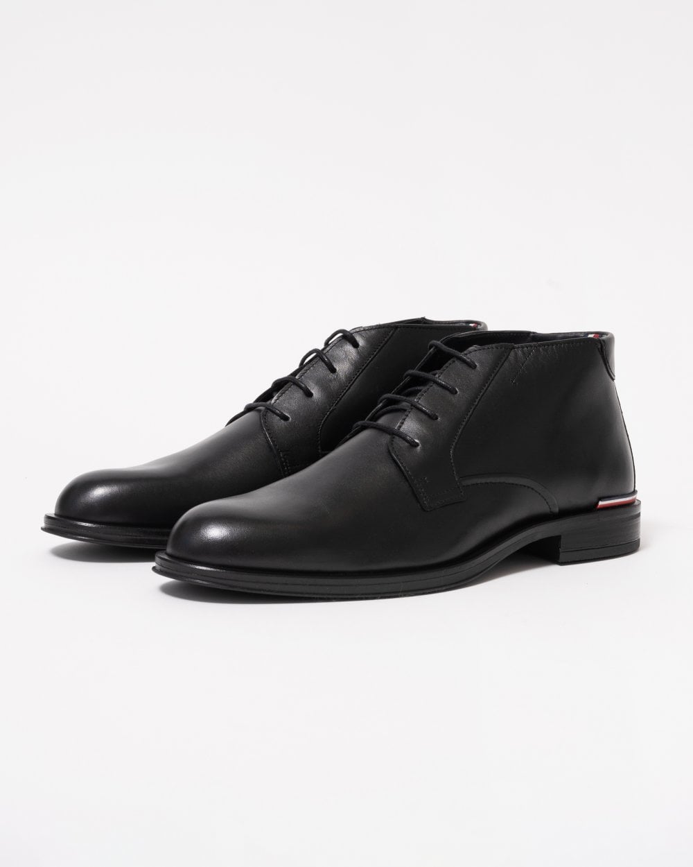 Tommy Hilfiger Core RWB Hilfiger Mens Leather Boots