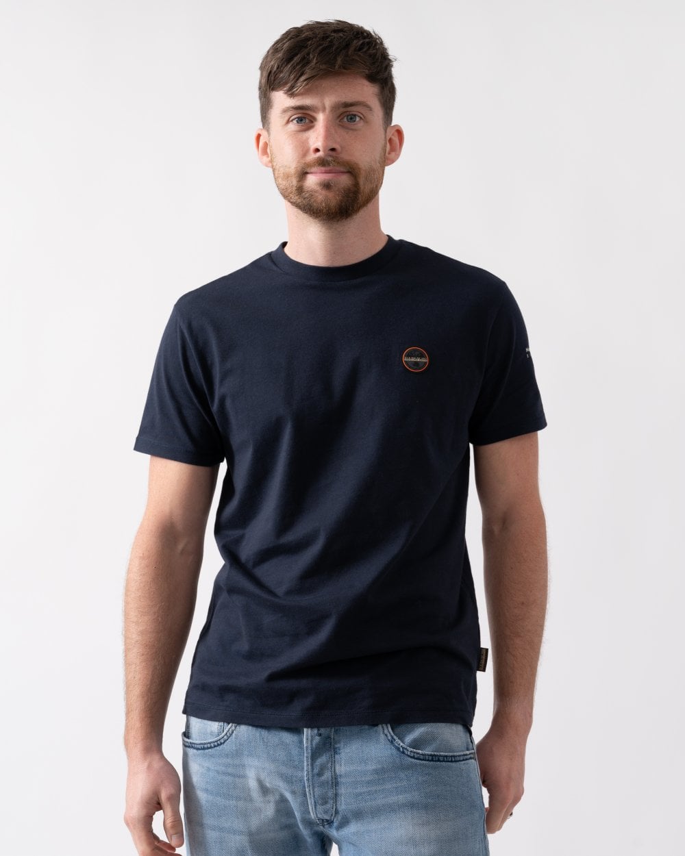 Napapijri S-Badge Mens Crew Neck T-Shirt