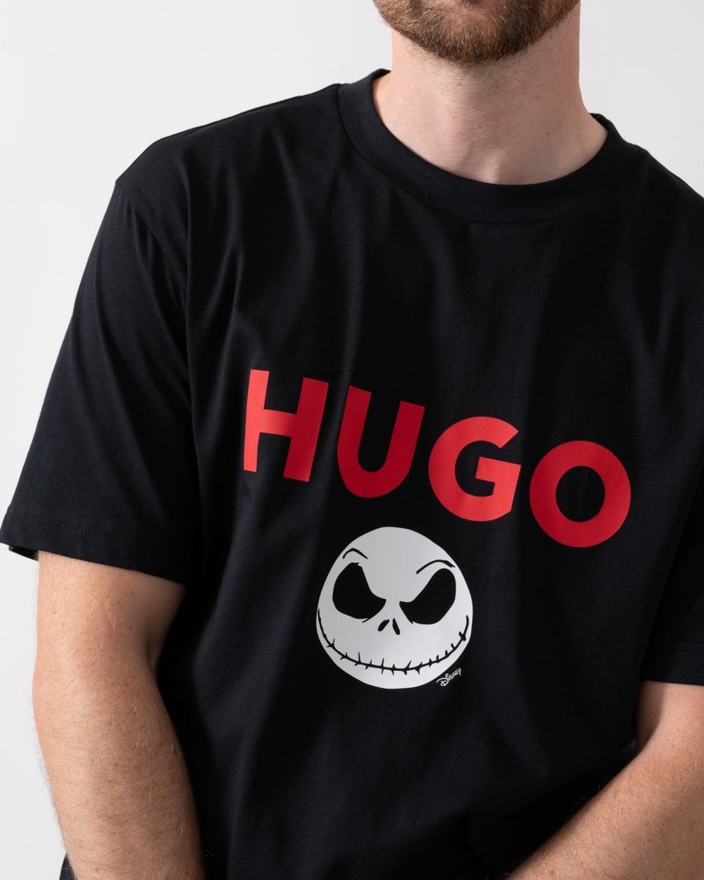HUGO HUGO x Disney's The Nightmare Before Christmas Mens Logo T-Shirt
