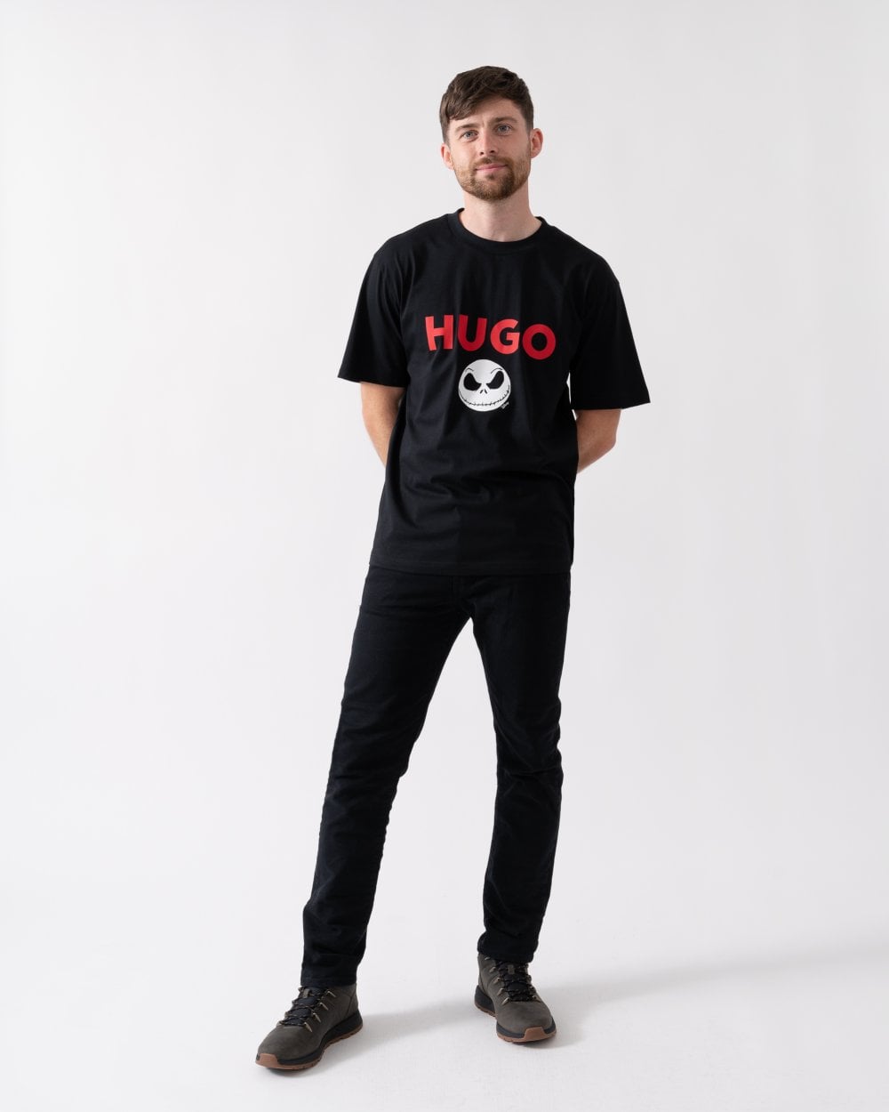 HUGO HUGO x Disney's The Nightmare Before Christmas Mens Logo T-Shirt