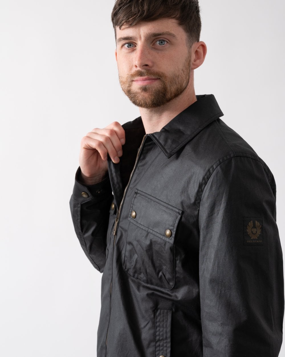 Belstaff Mens Tour Overshirt 105309 - Black
