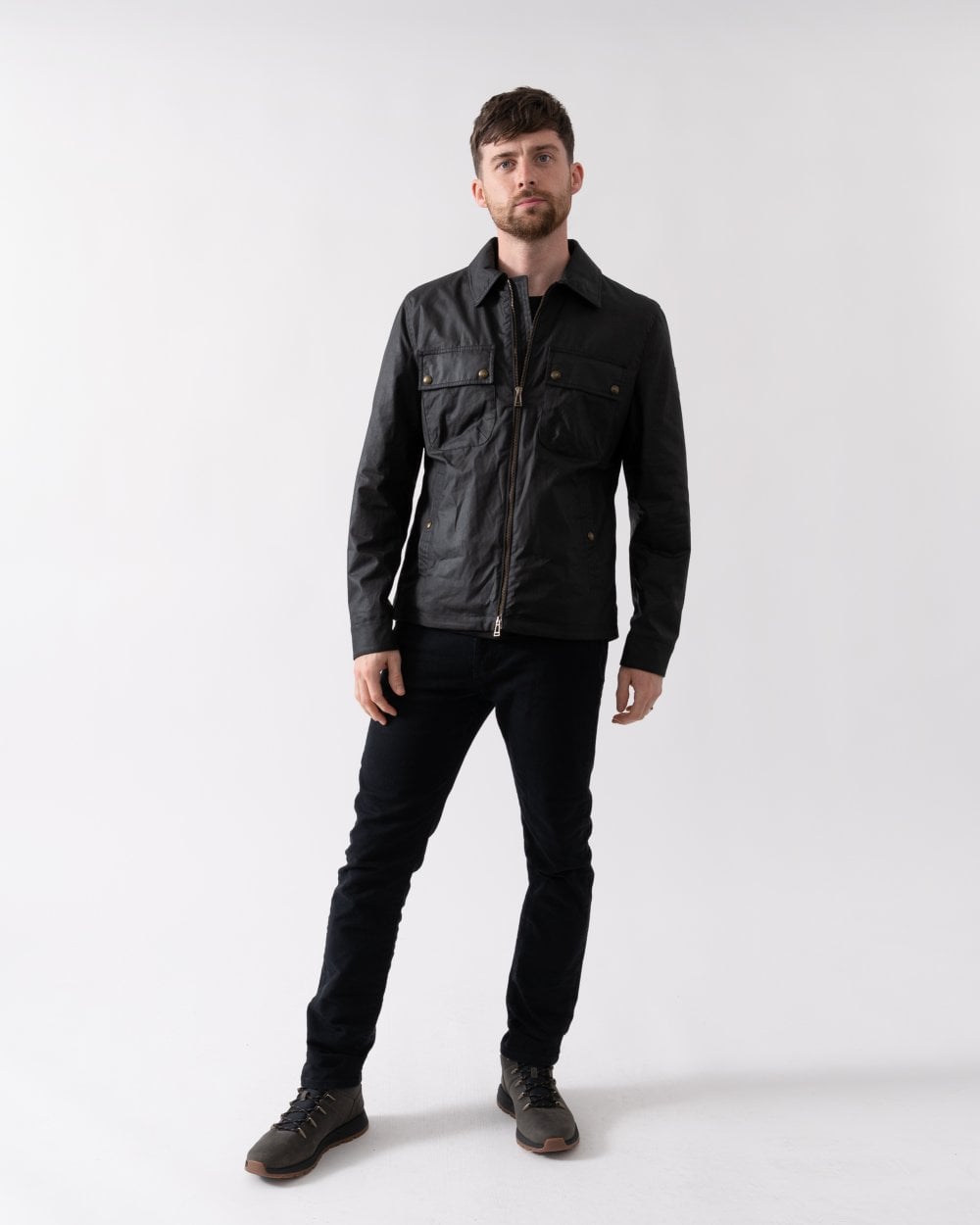 Belstaff Mens Tour Overshirt 105309 - Black