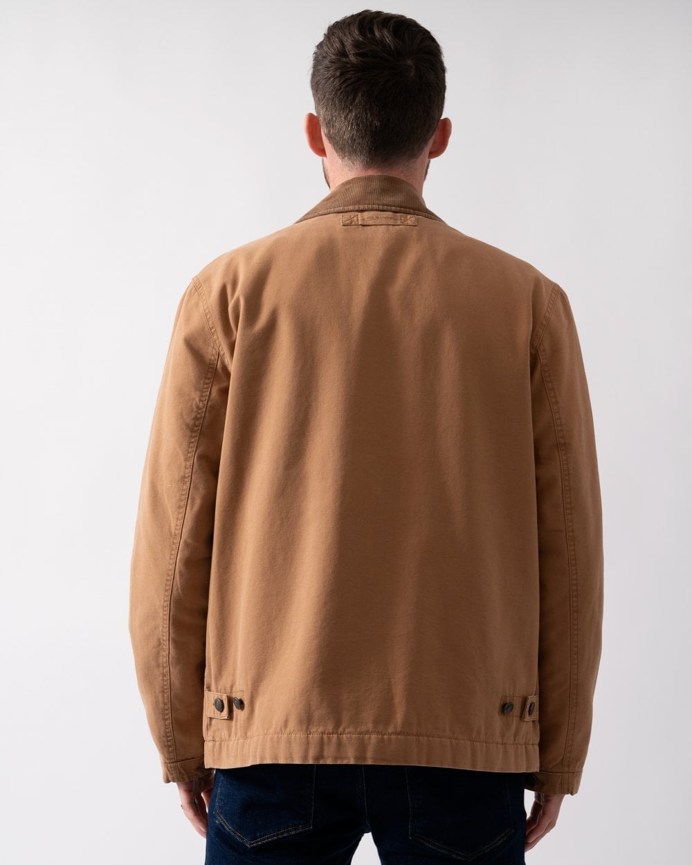 GANT Mens Cotton Work Jacket - 210 Roasted Walnut