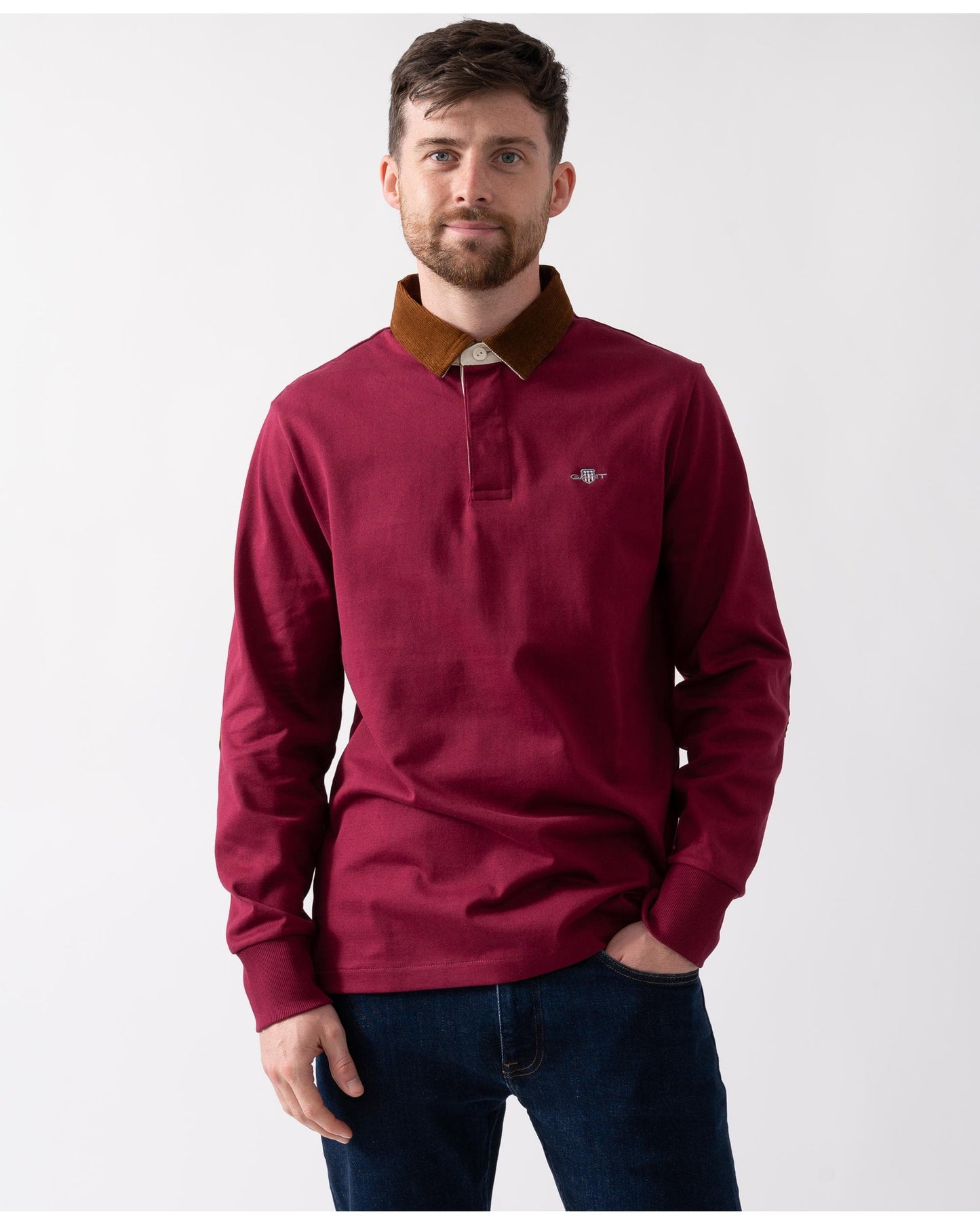 GANT Mens Cord Collar Heavy Rugger