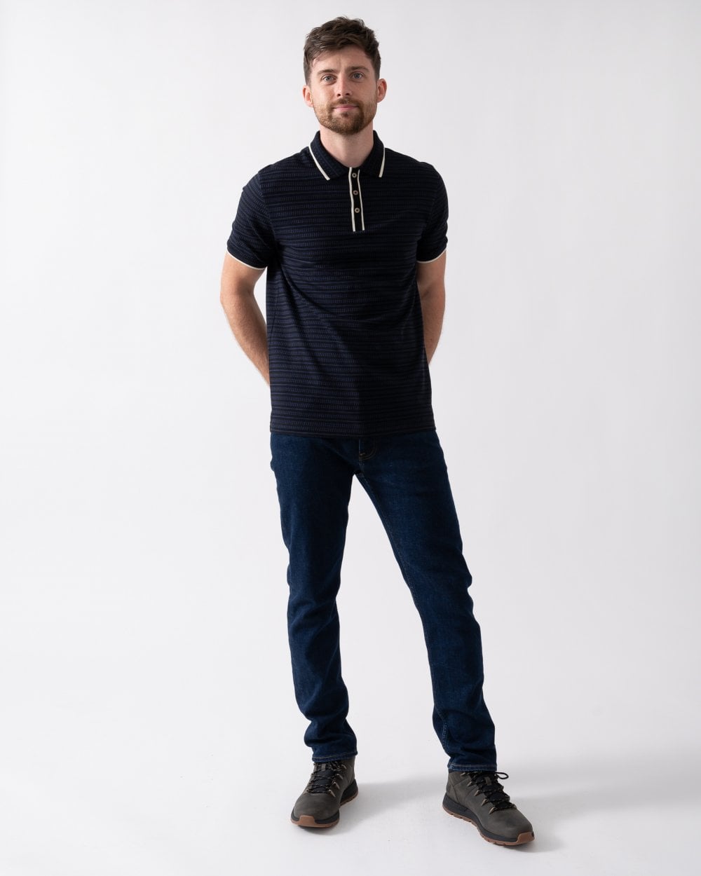 Paul Smith PS Paul Smith Mens Regular Fit Contrast Tipped Polo Shirt