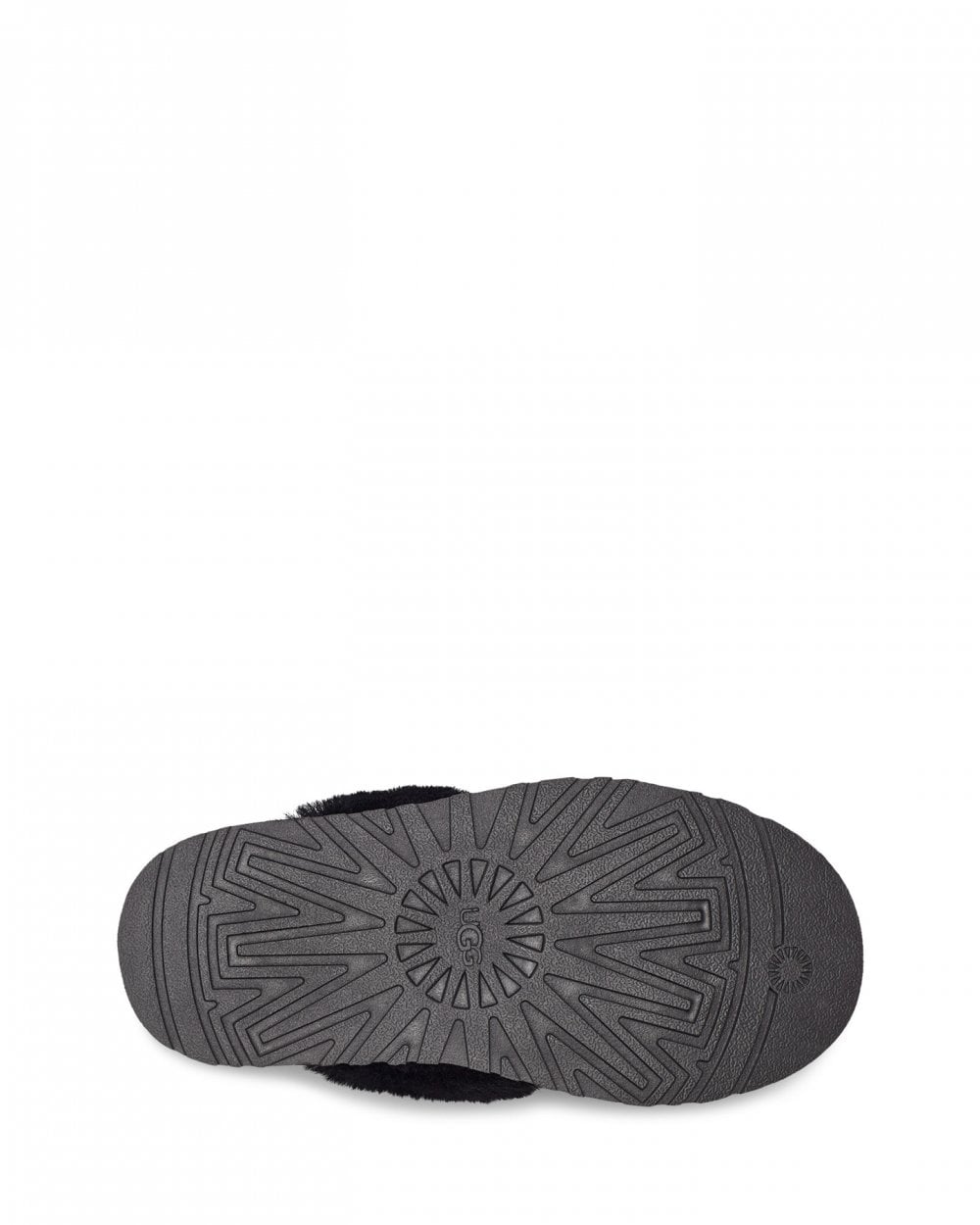 UGG Funkette Womens Platform Slippers - Black
