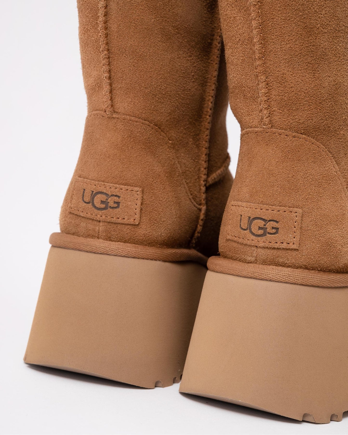 UGG Womens Classic New Heights Short Platform Boot