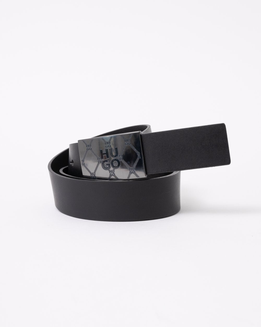 HUGO Gary Mens Metal Buckle Belt