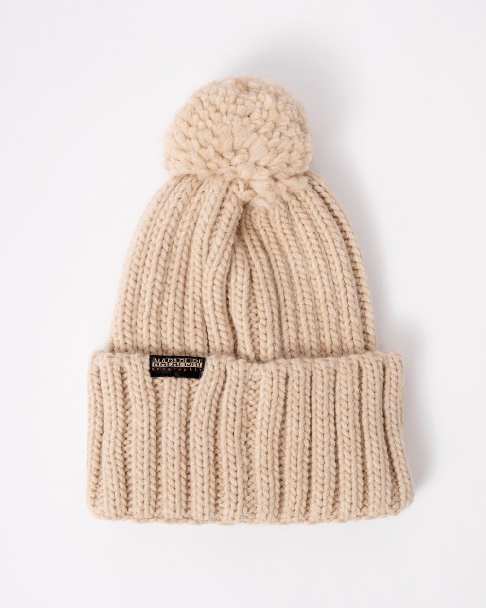Napapijri Semiury 5 Bobble Hat - Beige Dimity N1J