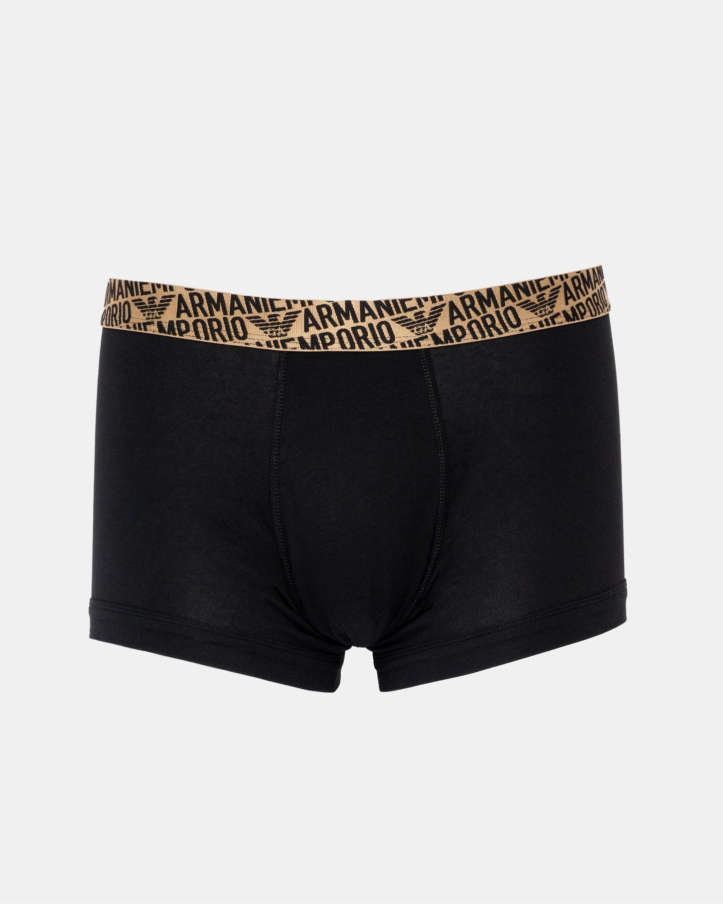 Emporio Armani Emporio Armani Mens 2-Pack Branded Waistband Trunks