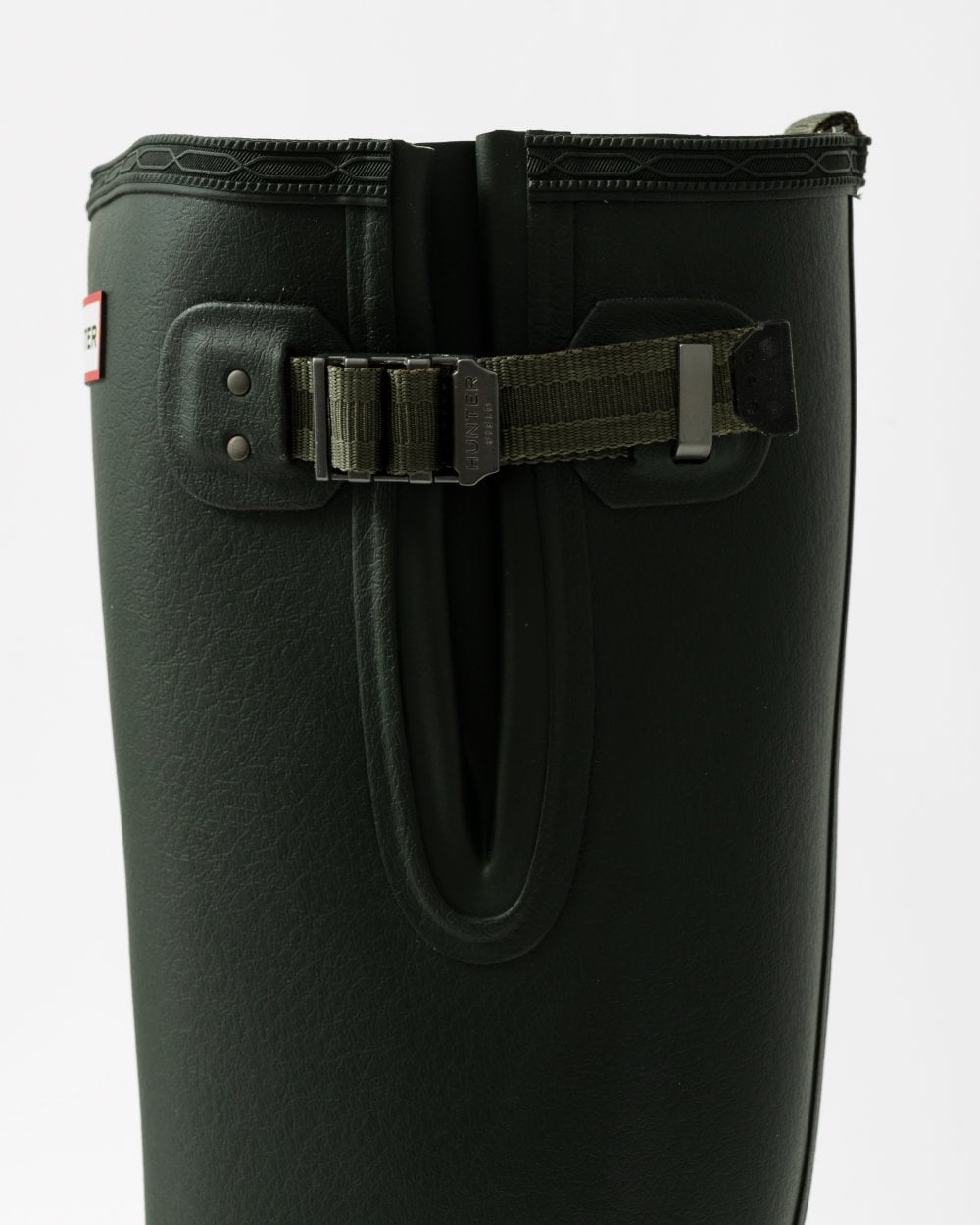 Hunter Balmoral Side Adjustable 3mm Neo Lined Tech Sole Mens Tall Boot - Dark Olive