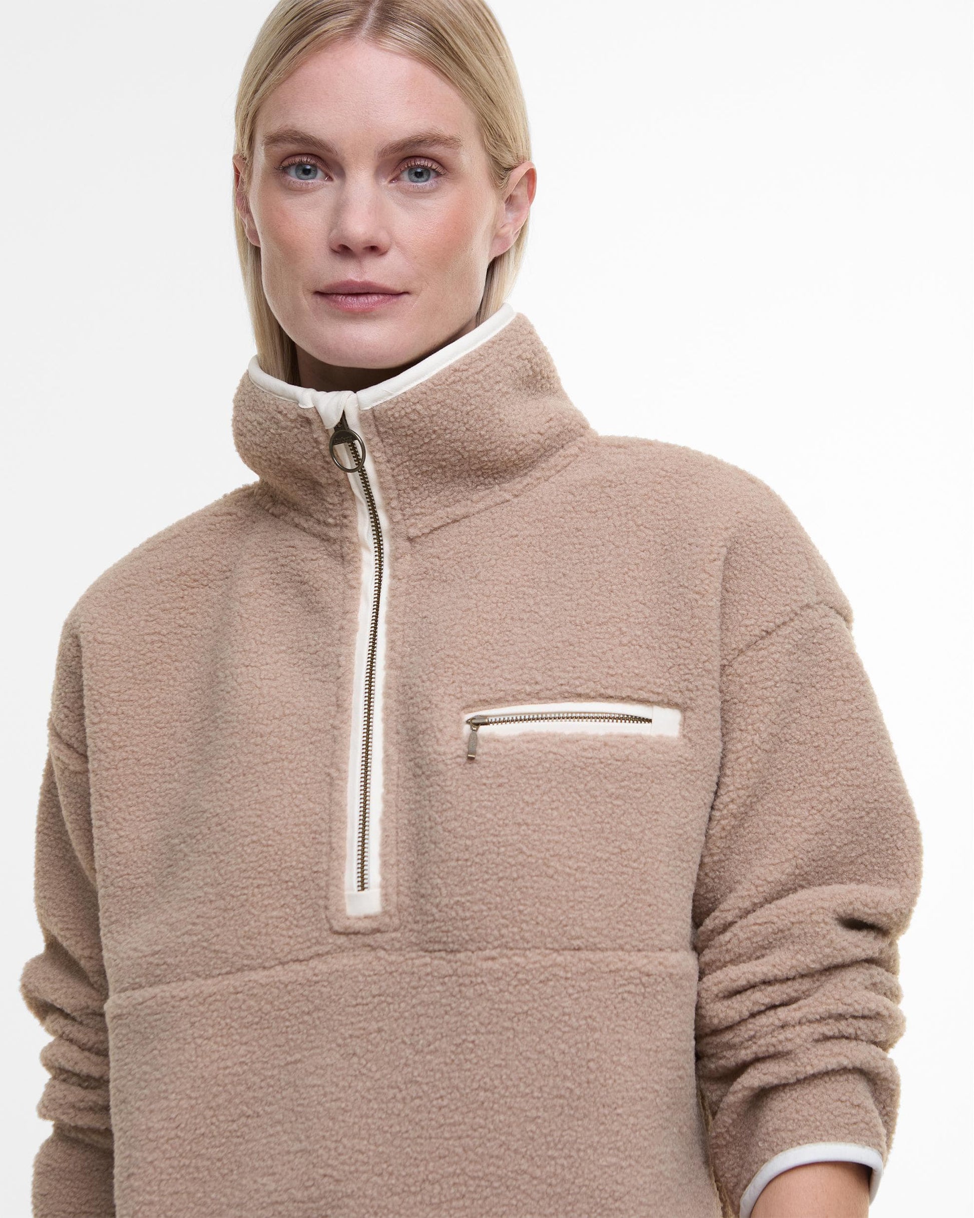 Barbour Mersea Womens Half-Zip Fleece