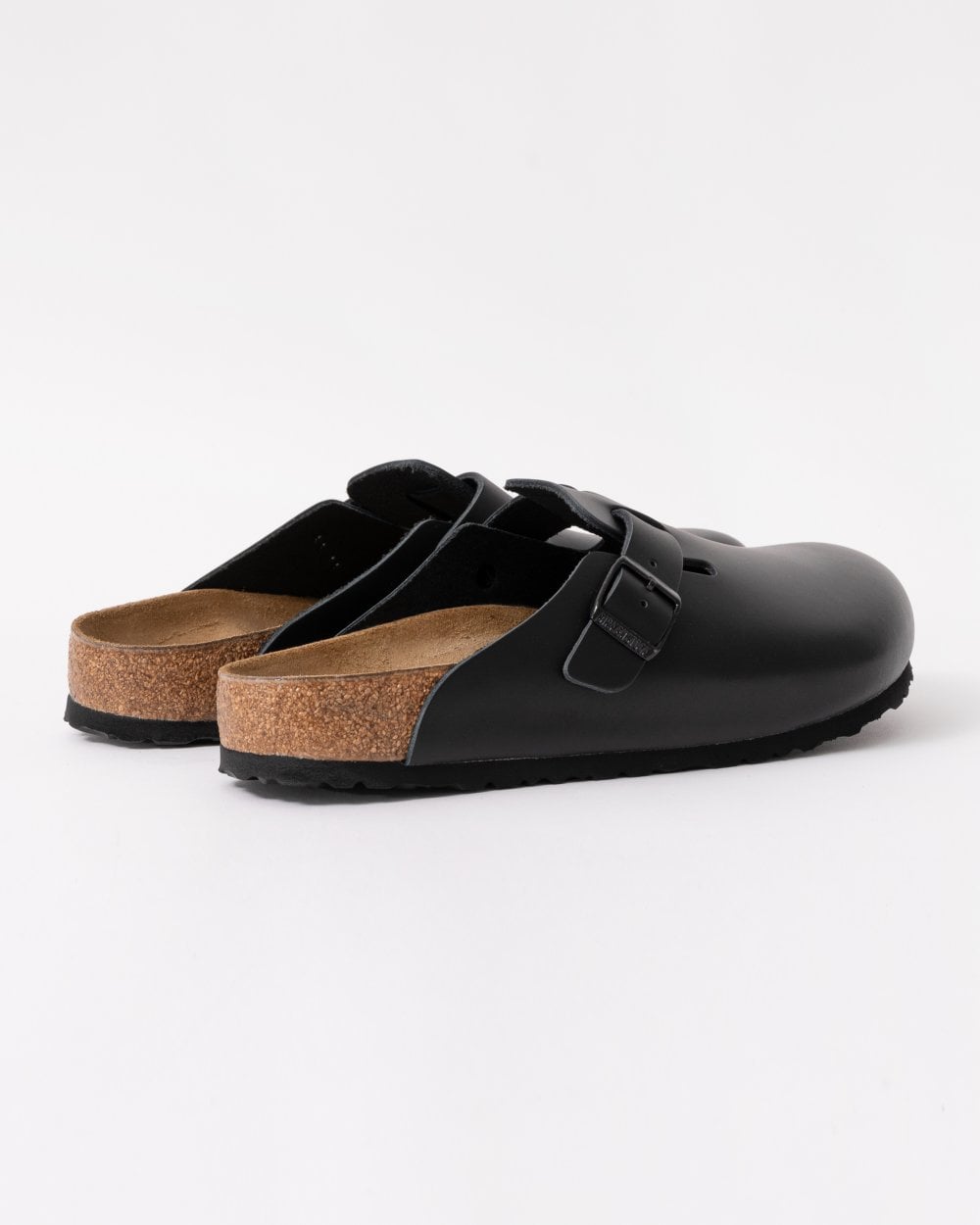 Birkenstock Boston Natural Leather Unisex Clogs
