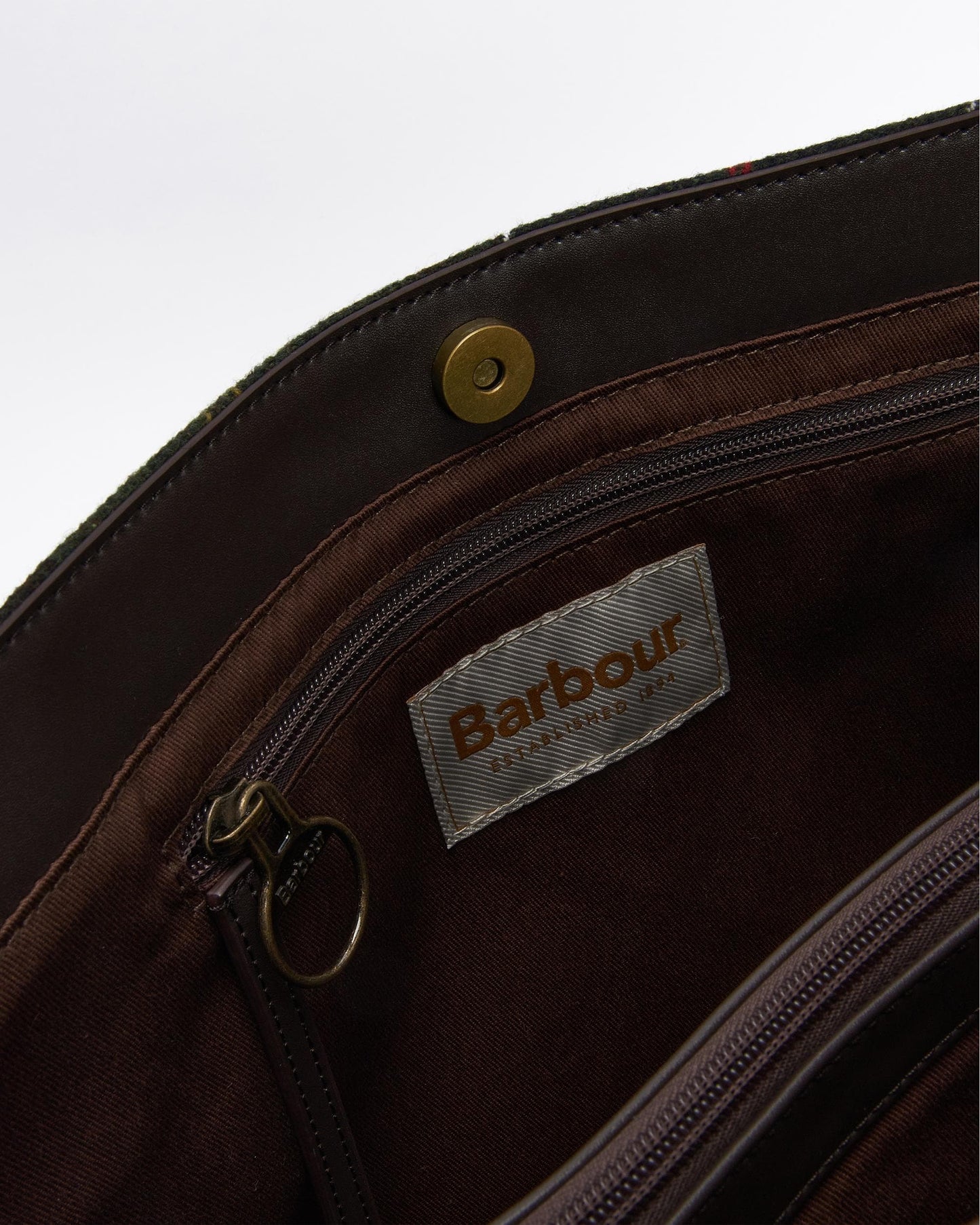 Barbour Turnberry Womens Tartan Tote Bag