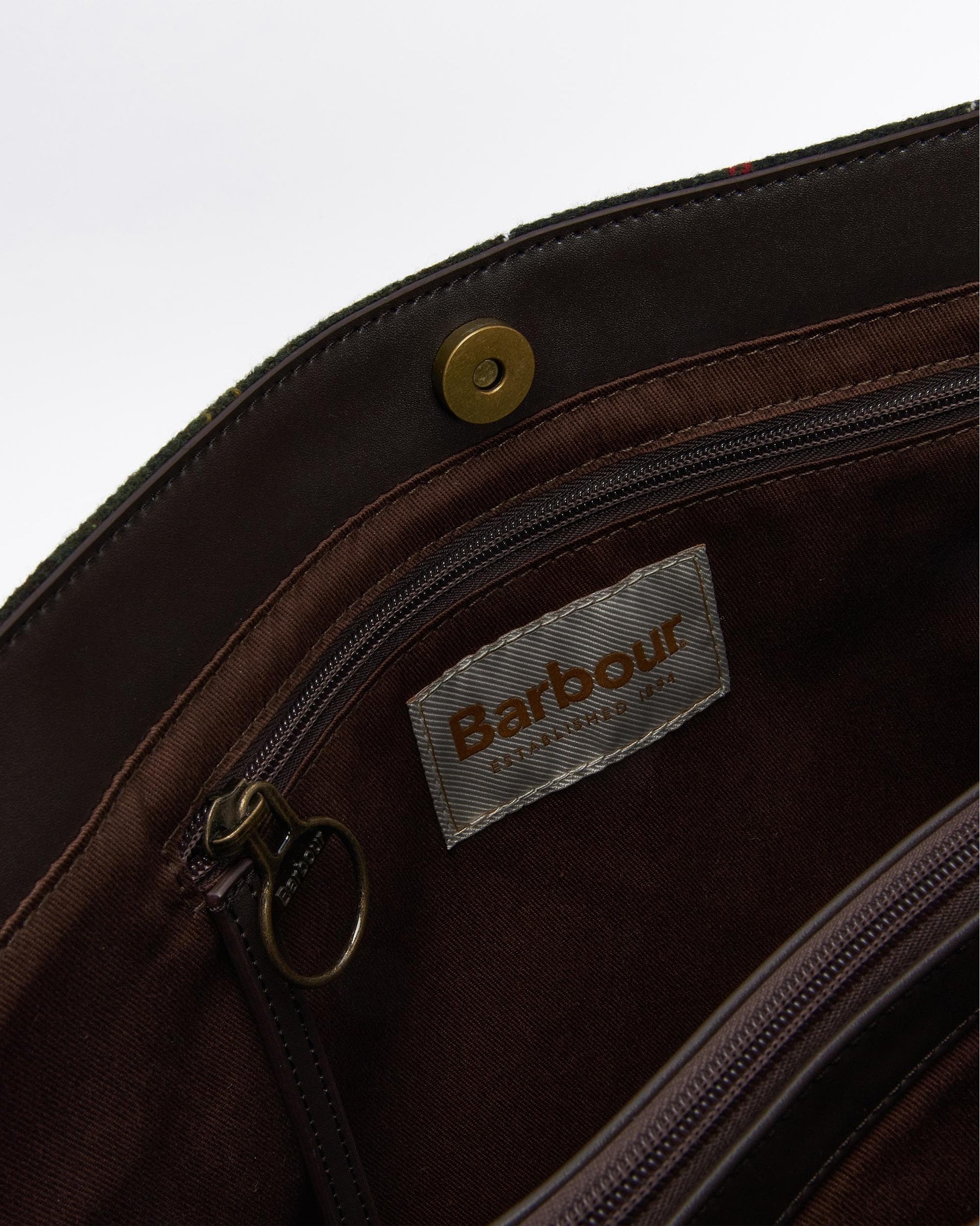 Barbour Turnberry Womens Tartan Tote Bag