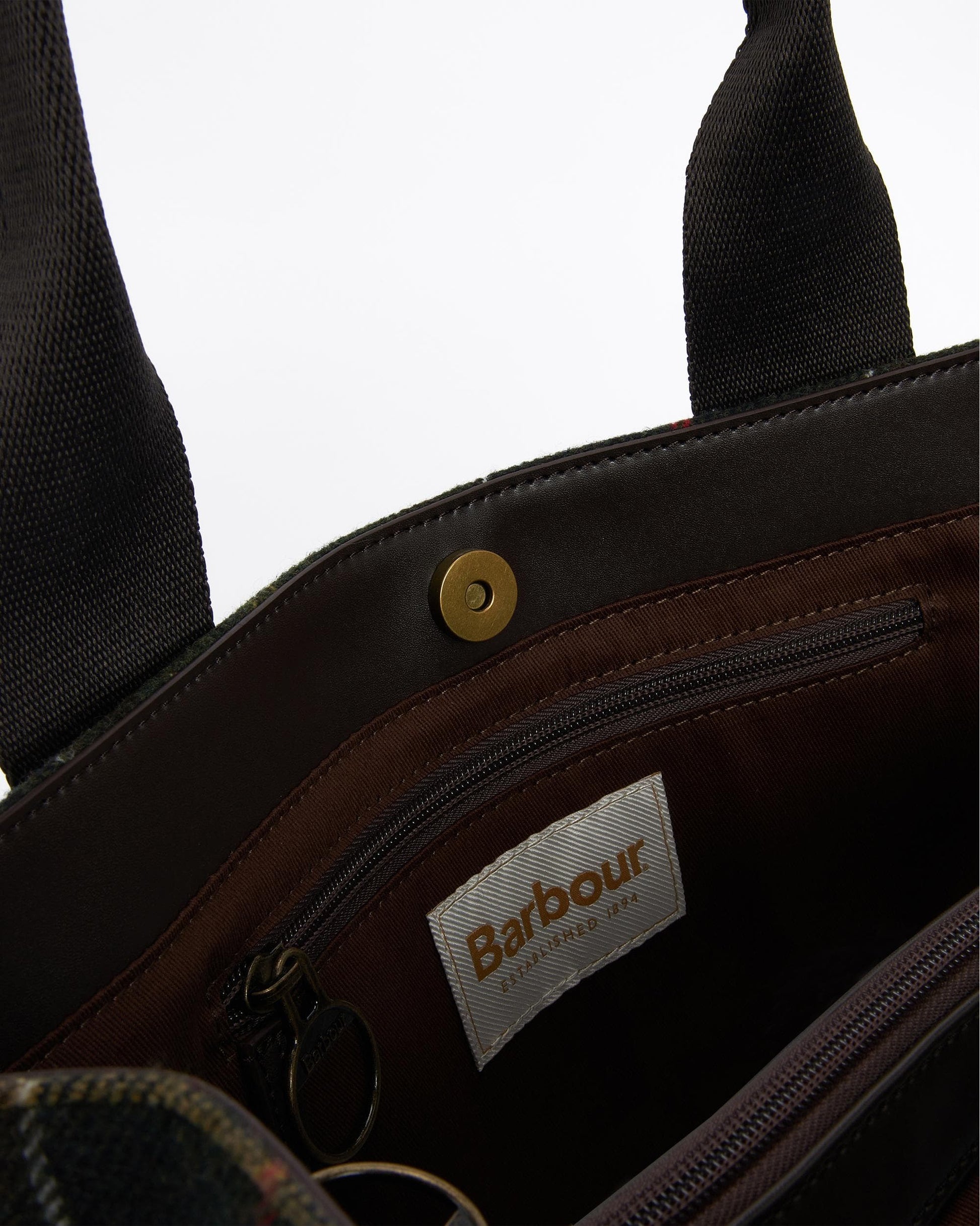 Barbour Turnberry Womens Tartan Tote Bag