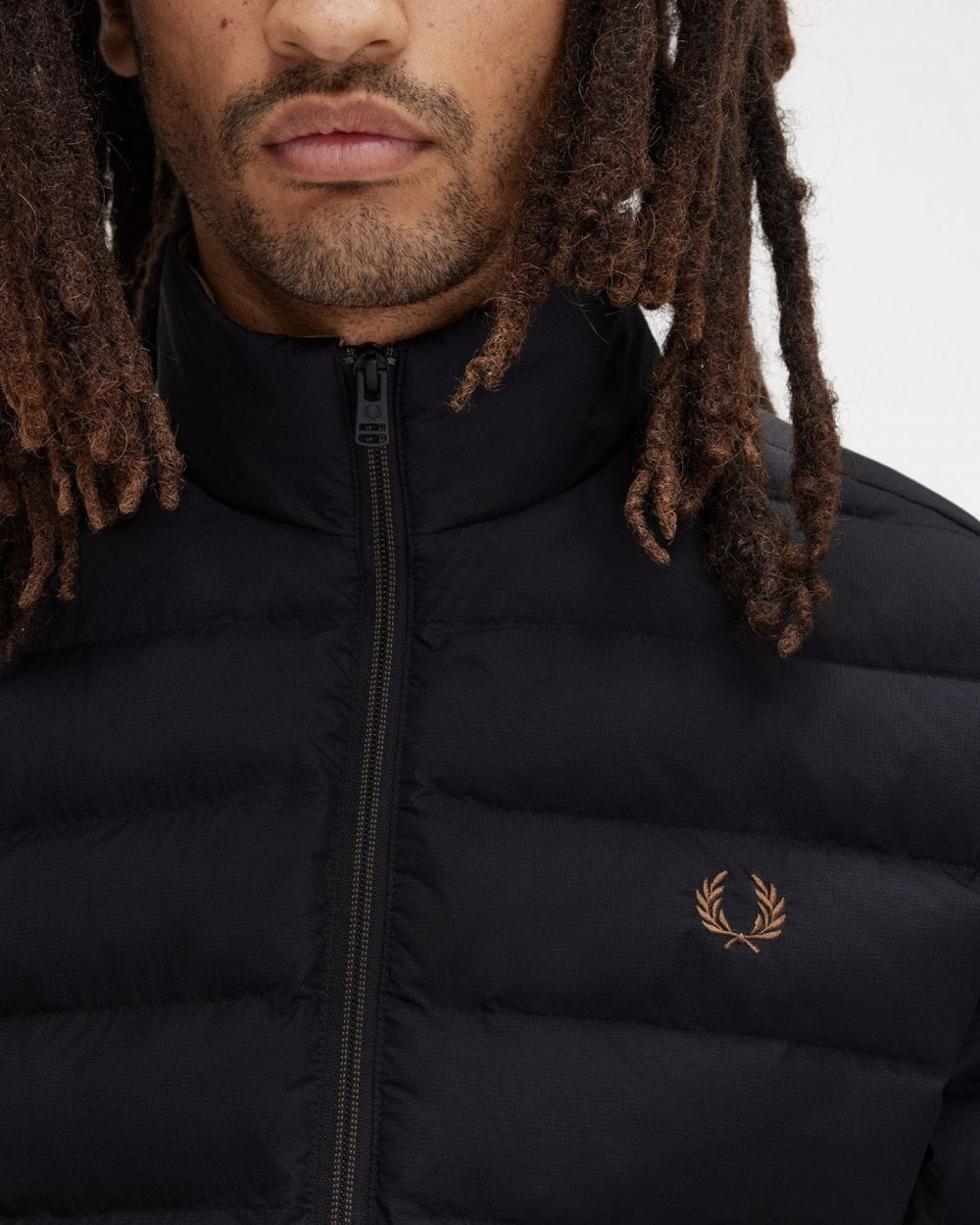 Fred Perry Mens Insulated Jacket - Black 102