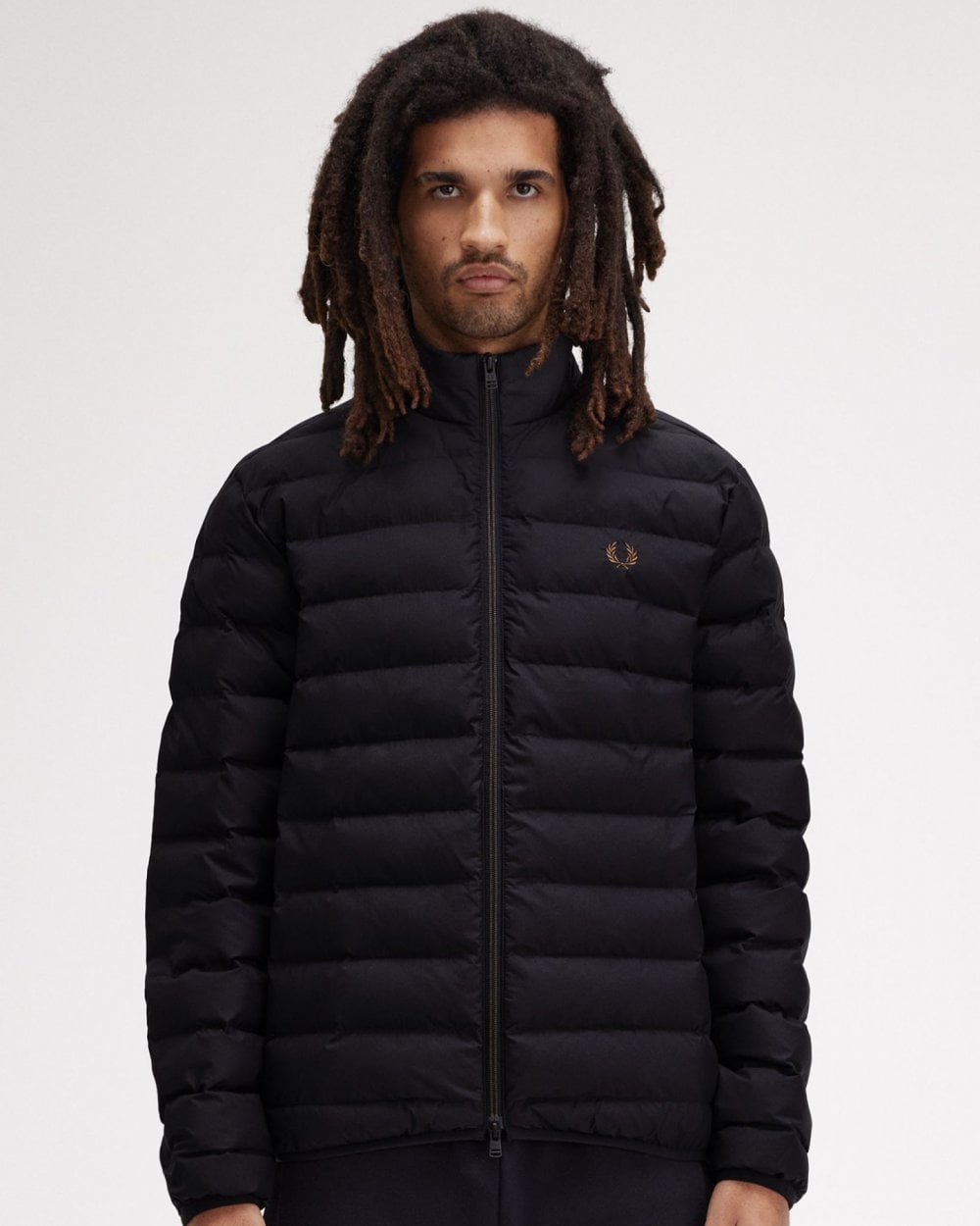 Fred Perry Mens Insulated Jacket - Black 102
