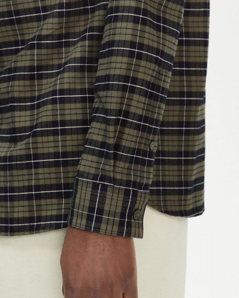 Fred Perry Fred Perry Mens Brushed Oxford Tartan Shirt