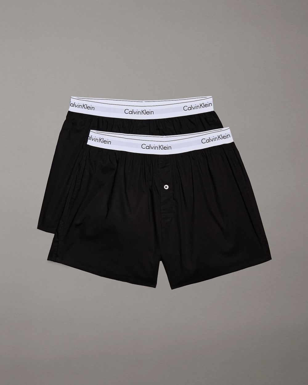 Calvin Klein Calvin Klein 2 Pack Mens Slim Fit Boxers