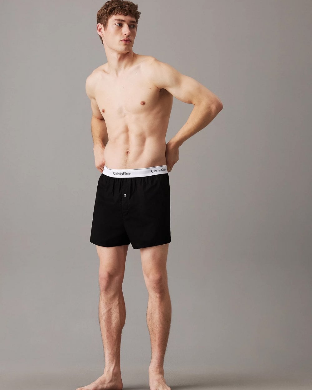 Calvin Klein Calvin Klein 2 Pack Mens Slim Fit Boxers