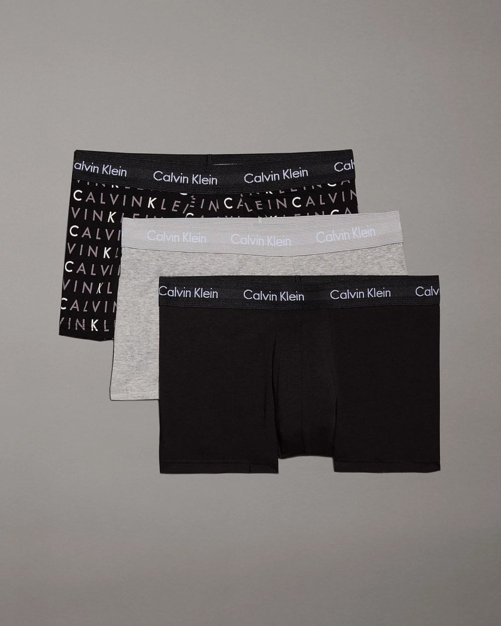 Calvin Klein Cotton Stretch Mens Low Rise Trunk 3 Pack