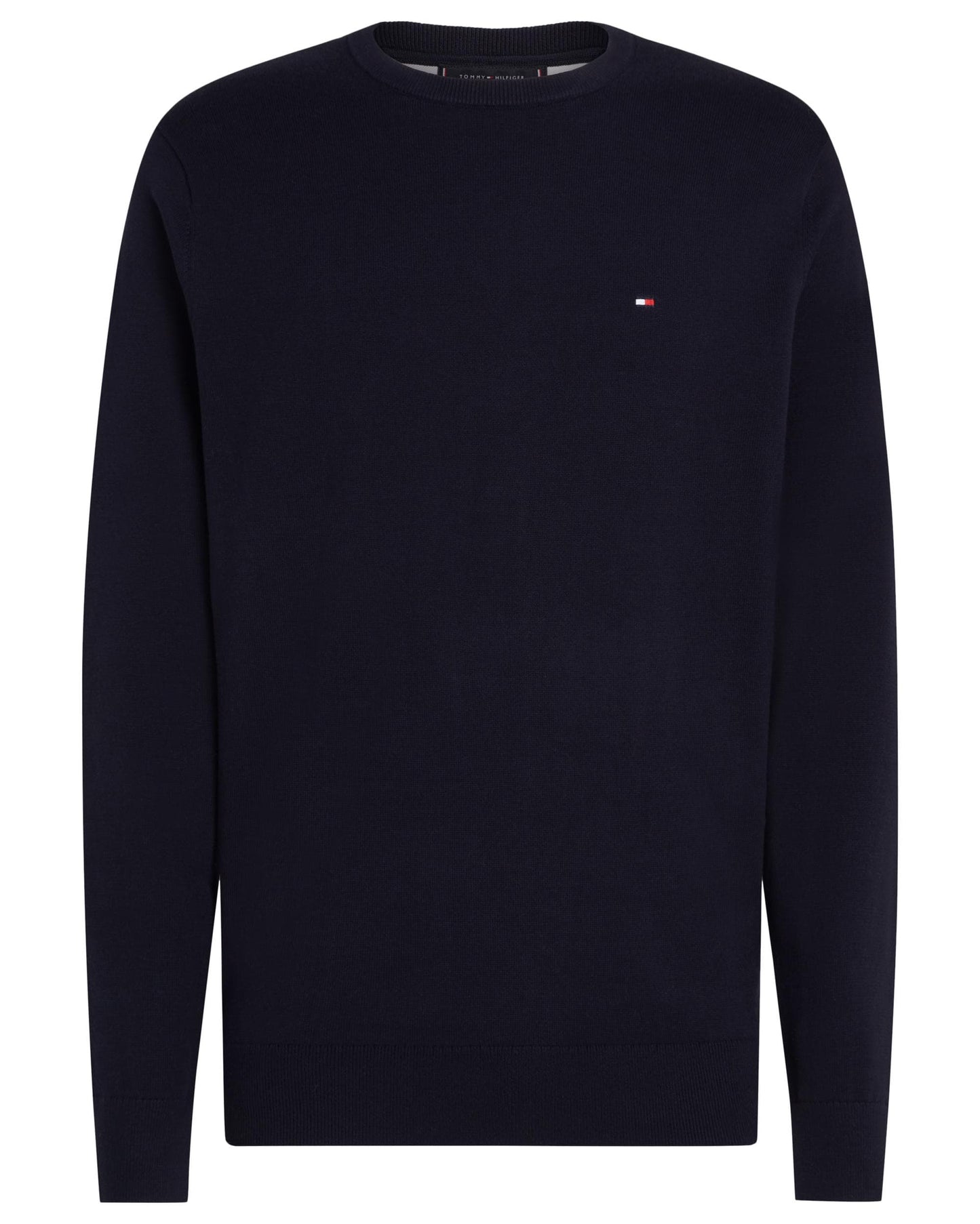 Tommy Hilfiger Core Essential Cotton Crew Mens Sweatshirt - Desert Sky