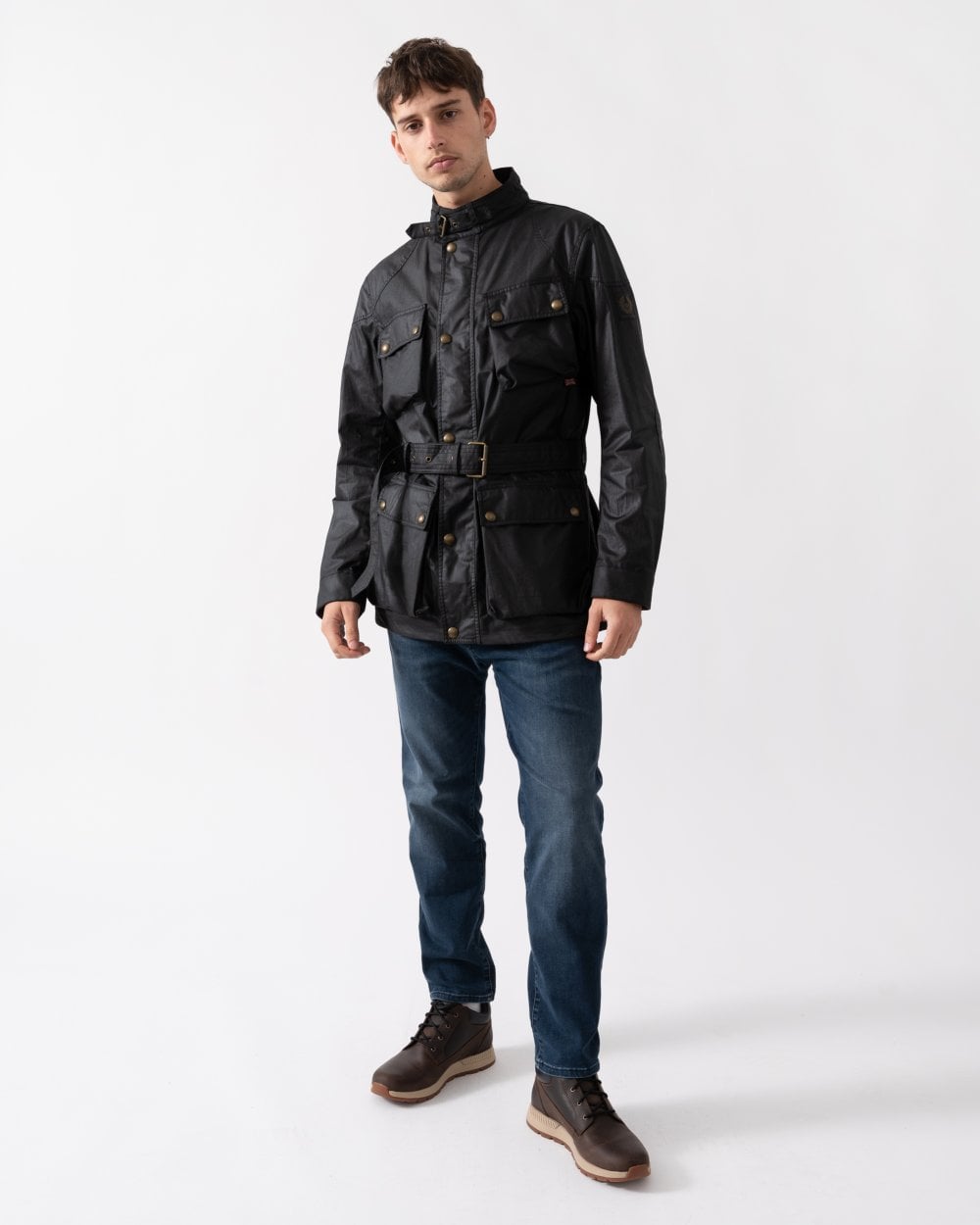 Belstaff Mens Trialmaster Jacket - Black