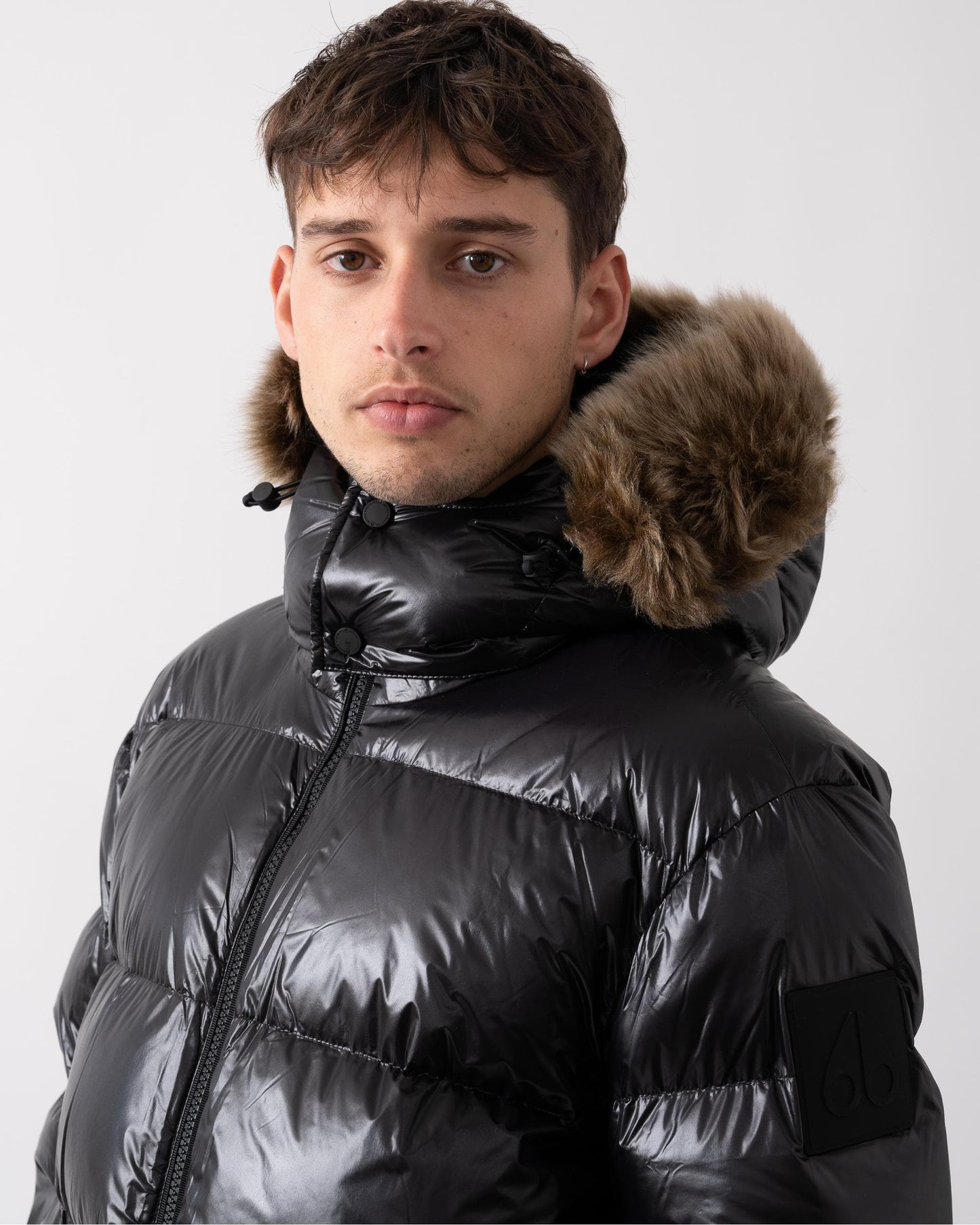 Moose Knuckles Moose Knuckles Kings Mens Shearling Puffer Jacket
