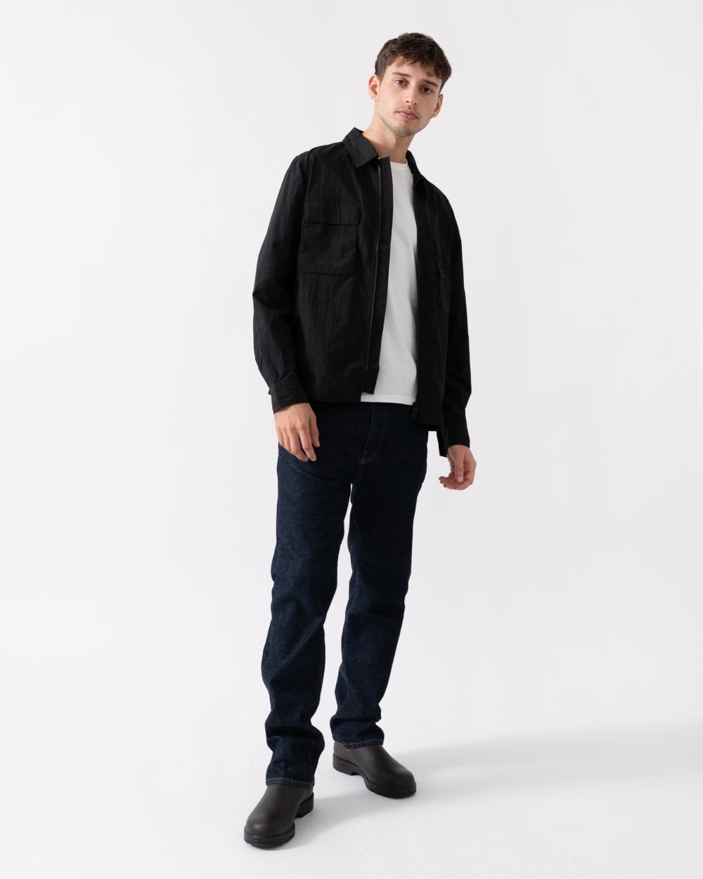 HUGO HUGO Eselio Mens Zip Up Overshirt